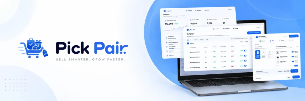 PickPair WooCommerce offer rules and targeting dashboard\