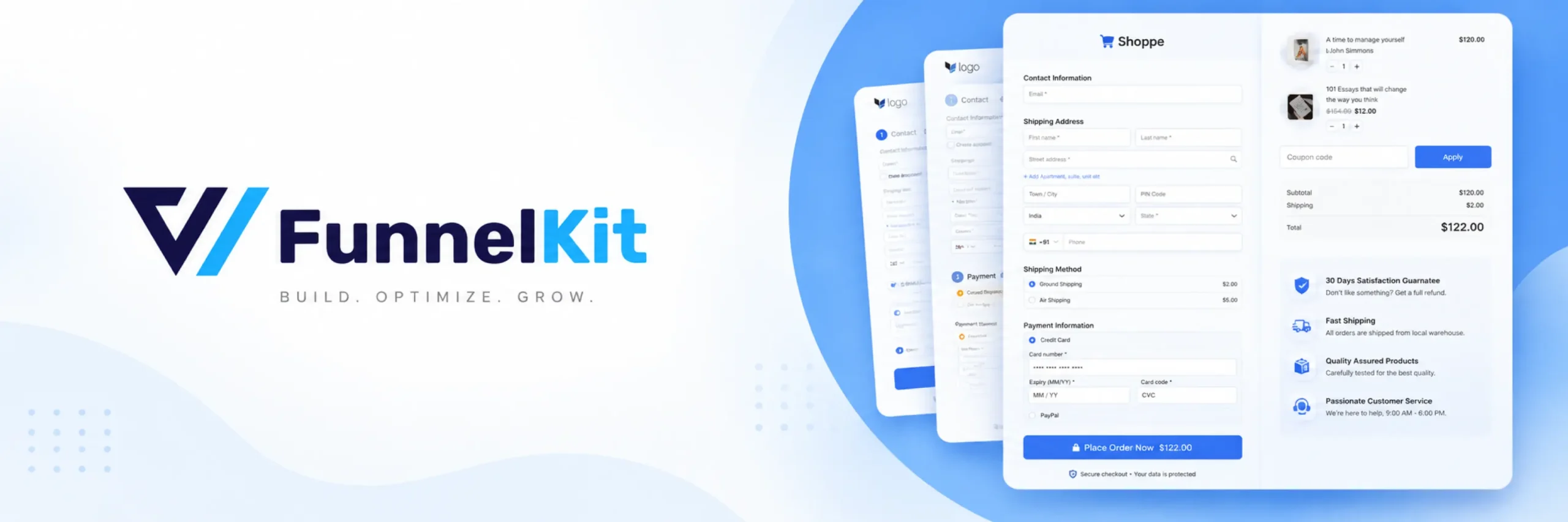 FunnelKit WooCommerce upsell builder and funnel configuration\