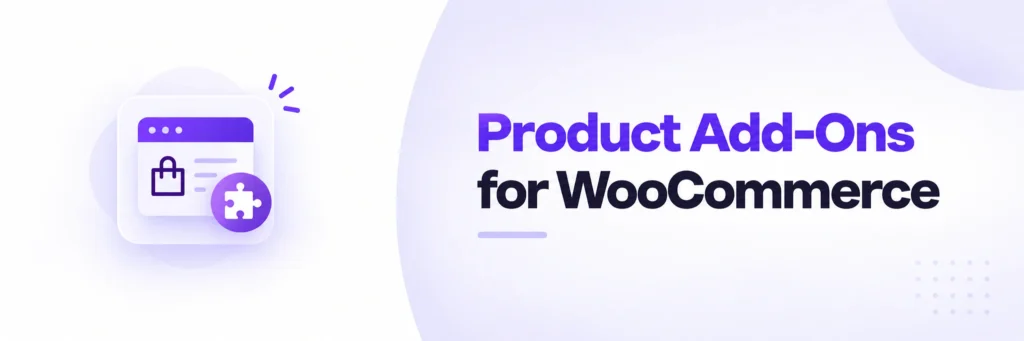 Extra product options and custom fields add-on plugin\