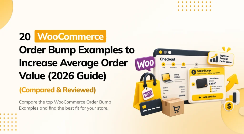 20 WooCommerce Order Bump Examples to Increase Average Order Value Guide