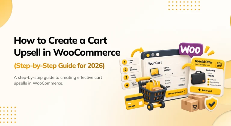 How to Create a Cart Upsell in WooCommerce Step by Step Guide