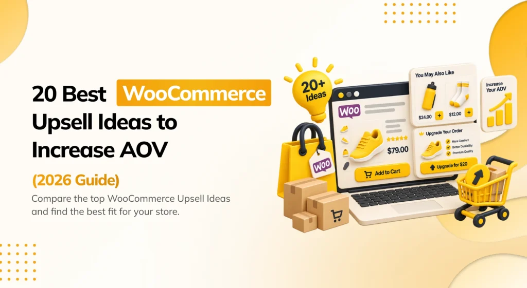 20 Best WooCommerce Upsell Ideas to Increase Average Order Value Guide